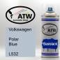 Preview: Volkswagen, Polar Blue, L532: 400ml Sprühdose, von ATW Autoteile West.